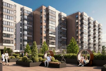 1-к квартира, 43,5 м², 1/9 эт.